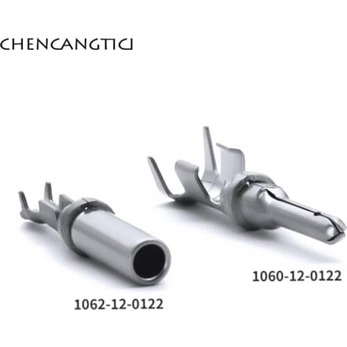 20 Pcs DTP Deutsch Crimp Wire Terminal Auto Connector Metal Splice Pins For VW Audi BMW Car Engine 14-20AWG 1060-12-0122