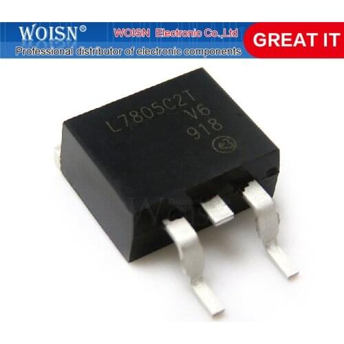 5pcs/lot L7805CD2T L7805C2T L7805 L7808C2T L7808C L7808 TO-263 new original In Stock