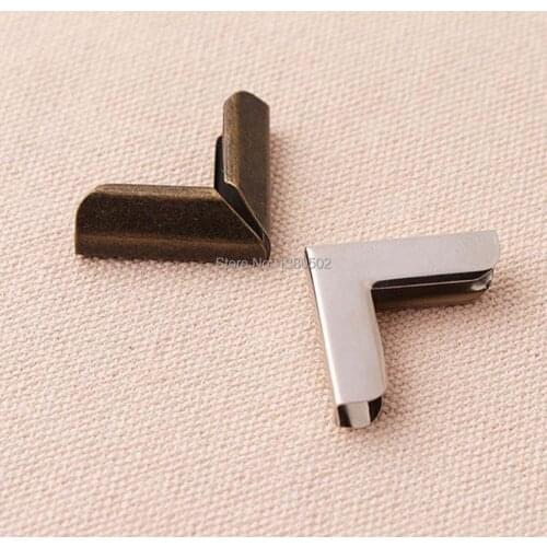 50pcs /lot metal book Photo frame corner menus Scrapbooking corner protector 24mm
