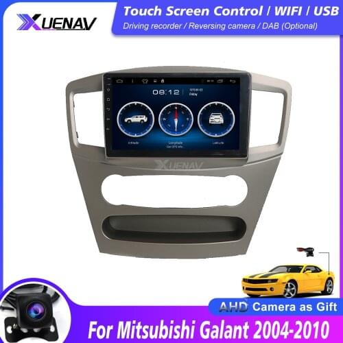Car Autoradio stereo player For Mitsubishi Galant 2004-2010 DVD GPS Radio Multimedia navegacion GPS for Mitsubishi DVD GPS