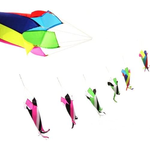 Free shipping windsocks kite ripstop flying kites for kids windsurf string delta kite outdoor high quality pendant parafoil kite
