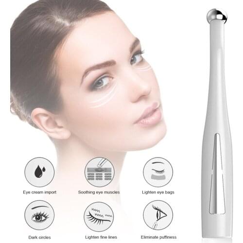 Electric Eye Massager Facial Massager Wand Dark Circle Remover Eliminate Eye Bags And Puffy Eye