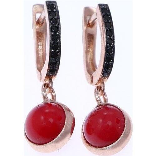 STELA CORAL EARRINGS