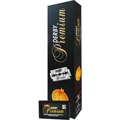 Derby Premium Double Edge Razor Blades, 100 Count 4.8