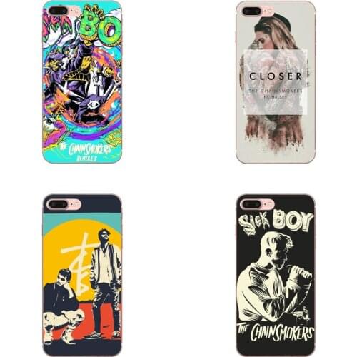 Soft Mobile Phone Cases For Samsung Galaxy Note 8 9 10 Pro S4 S5 S6 S7 S8 S9 S10 S11 S11E S20 Edge Plus Ultra The Chainsmokers