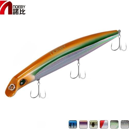 NOEBY 12cm16g 15cm 24g Floating Minnow Lures Fishing Artificial Baits for Fishing Goods Wobbler NBL9029