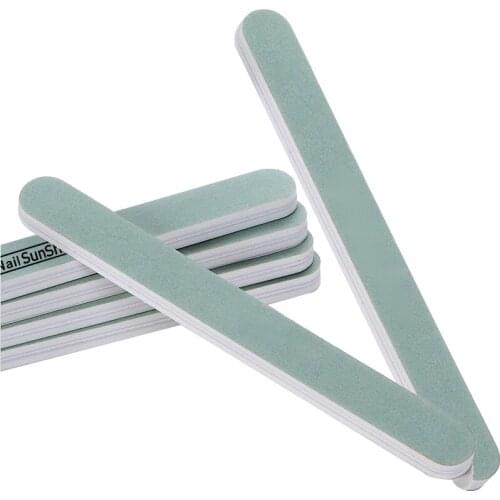 Taoye teemo Nail File 600/3000 Sanding Buffer Block sky blue Pedicure Manicure Buffing Polish PP Or Wood Professional Files Tool