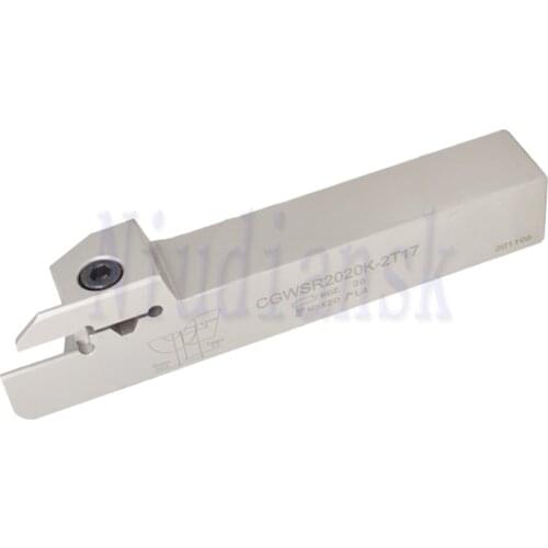 1pc CGWSL1212J-2D24 CNC Lathe Tool CGWSR2020K-2T17 Slotting Tool Holder CGWSR2525M-3T20 Grooving Turning Tool Arbor CGWSR CGWSL