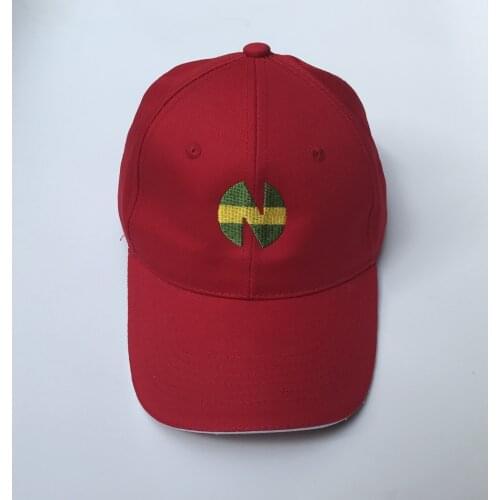Captain Tsubasa Nankatsu Team Logo Tatami Stitch Embroidery Hat Wakabayashi Genzo Cosplay Red Baseball Cap