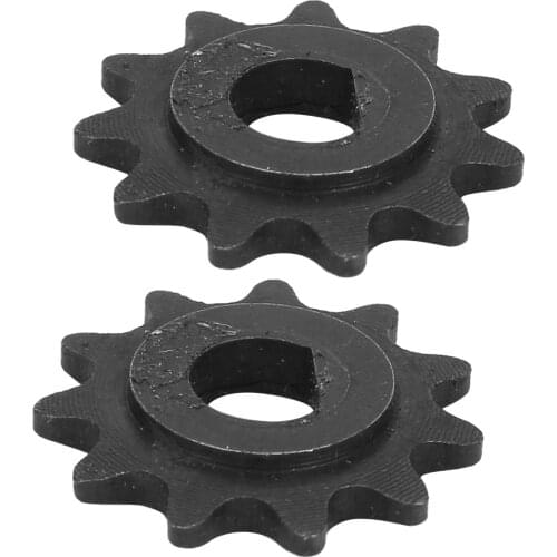 2Pcs E-Scooter Electric Sprocket Drive Pinion 11 Tooth Chain 25H High Speed Motor Gear