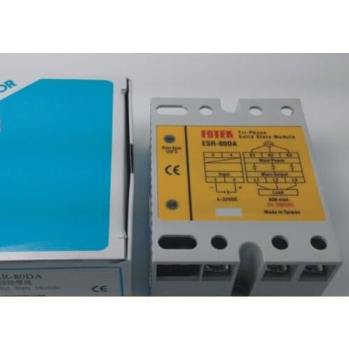 Taiwan new original FOTEK Positive Three-Phase Solid State Relay ESR-80DA