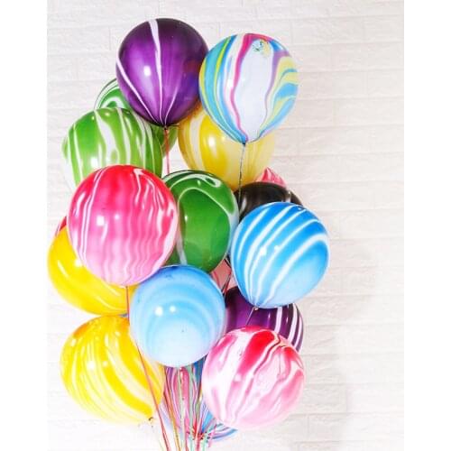 20pcs 10 inch ink graffiti color cloud latex balloon black pink blue green wedding birthday party decoration balloons