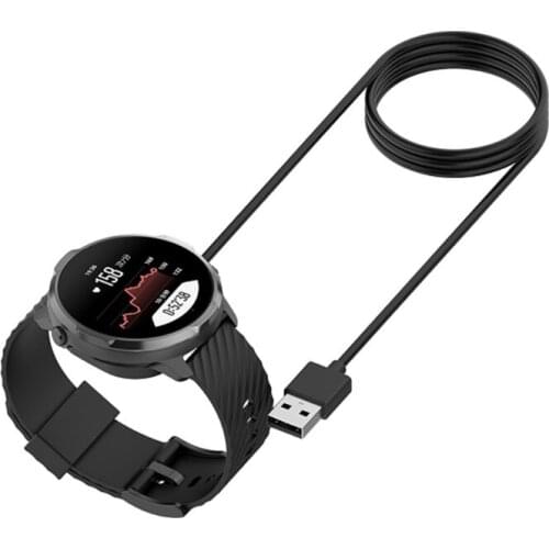 USB Charger Clip Cradle Cable Charging Dock Station for -Suunto 7 Smart Watch