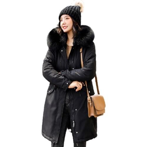 Womens Jacket New Winter Thick Down Padded Jacket Over The Knee Keep Warm Fashionable Padded Jacket To Overcome high quality