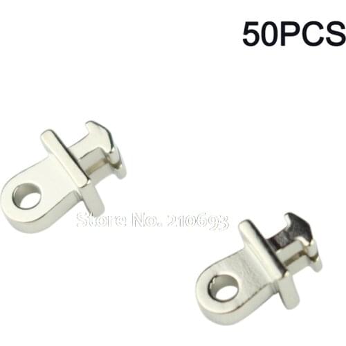 50pcs single hinge teeth for plastic frame wide broken front hinge replacement acetate glasses hinge temple repair part