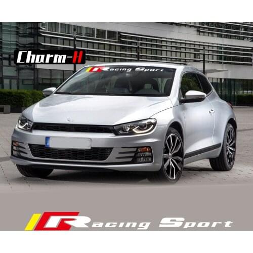 Car Styling Front & Rear Windshield Window Decal Sticker For Volkswagen Golf 5 6 7 Polo Passat B5 B6 B7 Tiguan Scirocco CC Bora