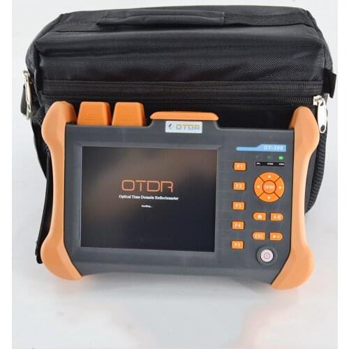 Free Shipping OTDR 1310/1550nm 28/26dB,Integrated VFL, Touch Screen Optical Time Domain Reflectometer VFL