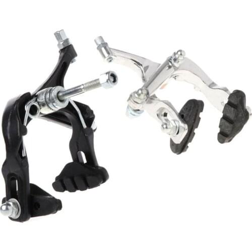 Bicycle Brake Caliper Front Aluminum Alloy Road Bike MTB Long Arm Anodized Fixed