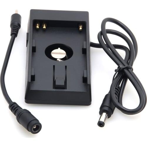 Battery Plate Mounting Adapter Power Supply for SONY BP-U60 BPU30 to BlackMagic BMPC BMCC BMPCC Camera