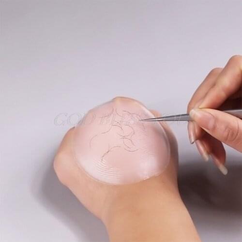 Flexible Silicone Pad for Lash Eyelash Extension Easy Pick Up Makeup Tool Drop Shipping
