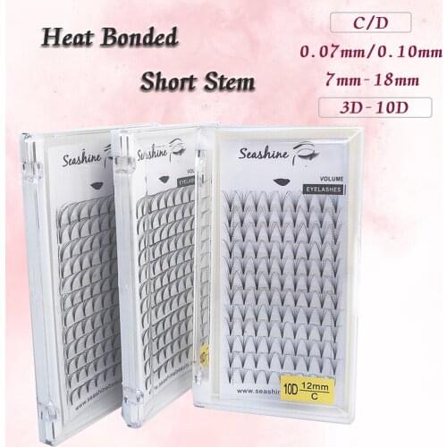 Seashine Lashes Extension Premium Pre Made 3D4D5D6D fanned eyelash extension Makeup Tool Russian Volume Fan Mink Lashes