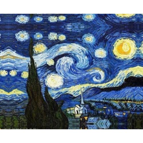 HD Vincent Van Gogh Canvas Prints Painting Wall Art Starry Night Landscape Oil Paintings Home Decoration Impressionist