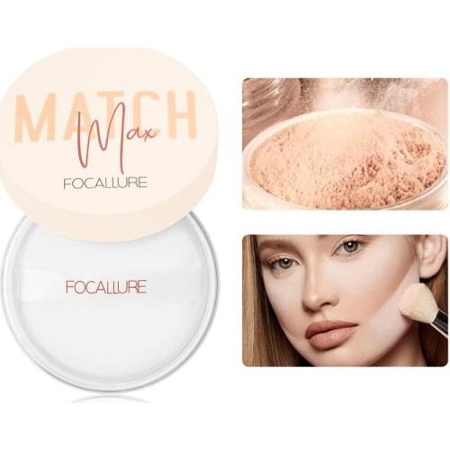 Maximum Oil-Control 4 colors Loose Powder for face Waterproof Lightweight Matte Face Powder Cosmetic
