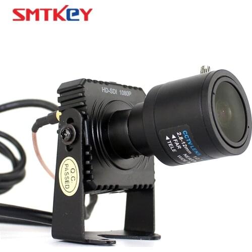 SMTKEY Mini 2.1 Mega Pixel 2.8-12mm Lens Panasinic 1080P SDI Camera