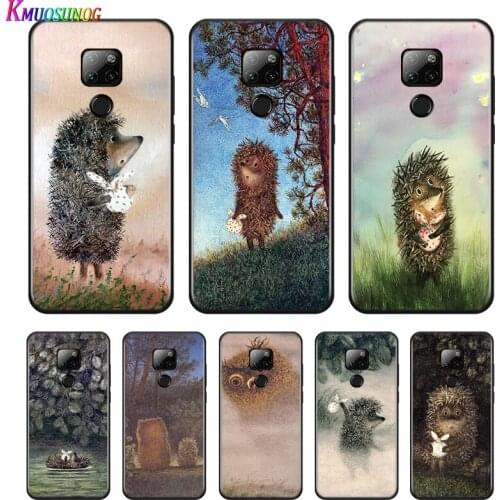 Hedgehog in the Fog For Huawei Y9S Y9A Y9 Y8P Y8S Y7P Y7A Y6S Y6P Y5P Prime Pro 2017 2018 2019 2020 Soft Phone Case