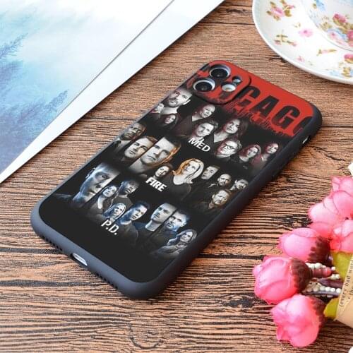 For iPhone Chicago Fire Pd Med Print Soft Matt Apple iPhone Case