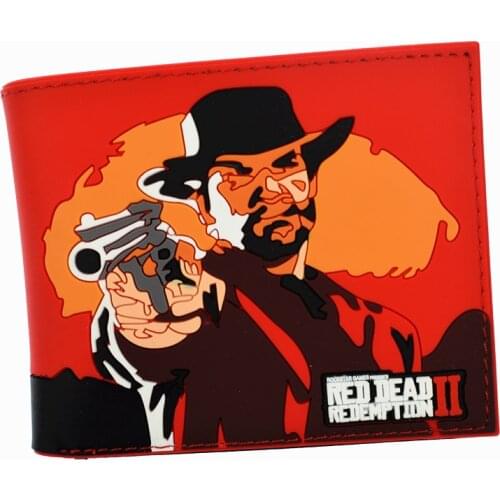 New Arrival Game Wallet Red Dead Redemption 2 Mens Short Wallets Coin Purse
