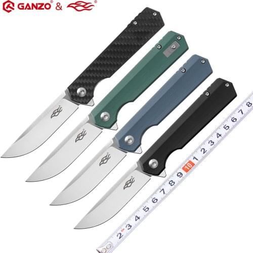 Ganzo FBKNIFE Firebird FH11S D2 blade G10 or Carbon Fiber Handle Folding knife Survival tool Pocket Knife tactical outdoor tool