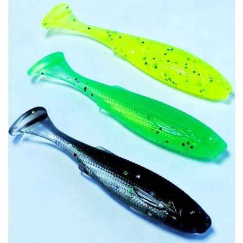 4.5cm 10pcs Artificial Baits Wobblers Soft Lures Shad Carp Silicone Fishing Soft Baits Tackle