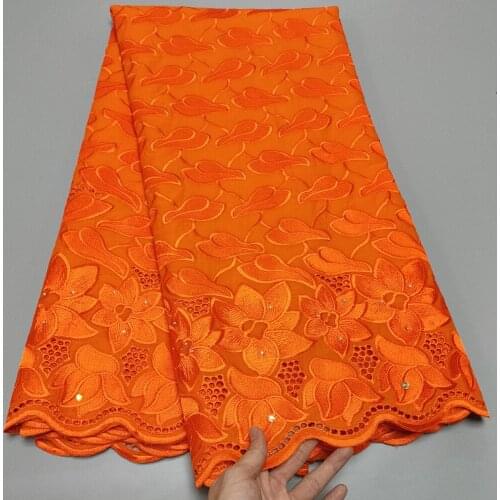 Swiss voile Lace in switzerland African 100% Cotton Fabric High Quality Nigerian French Net Lace Fabrics 5 yards For Dress A318