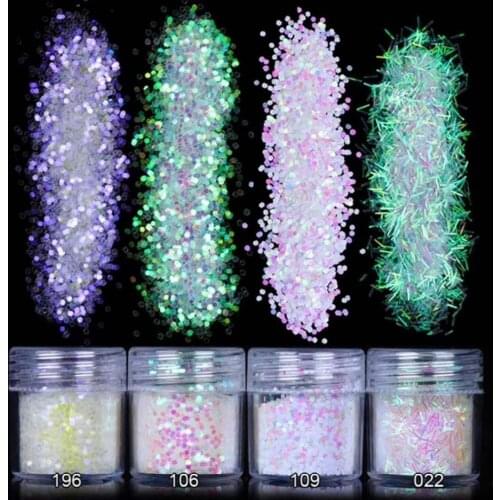 1 Box 10ml Glitter White Holographic Glitter Bars for silicone Mold,Nail Glitter Powder For Nail art diy,craft glitter 4 kinds