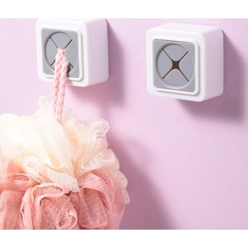 100pcs Punch Free Towel Plug Holder Bathroom Organizer Rack Towels Storage Wash Cloth Clip Bathroom Kitchen Accessories