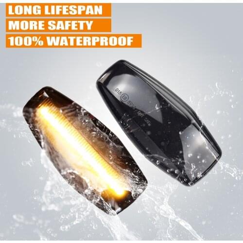 2Pcs Dynamic LED Side Marker Light Flowing Turn Signal Light Blinker For Hyundai Elantra Getz Sonata XG Terracan Tucson Kia Rio