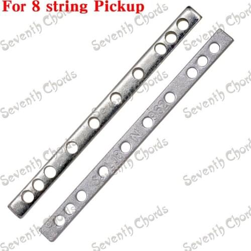 4 Pcs Humbucker Pickup Metal Spacers for 8 String Electric Guitar / Pole Spacing 67mm and 73mm for choose