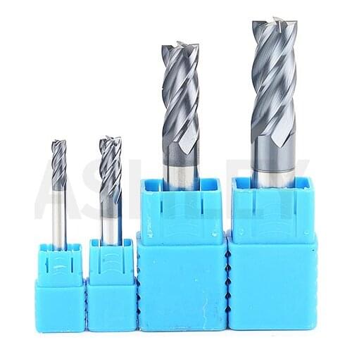 45degree ultra-fine grain high hardness black flat shank Diameter D16-D20tungsten alloy CNC machining center CNC milling cutteer