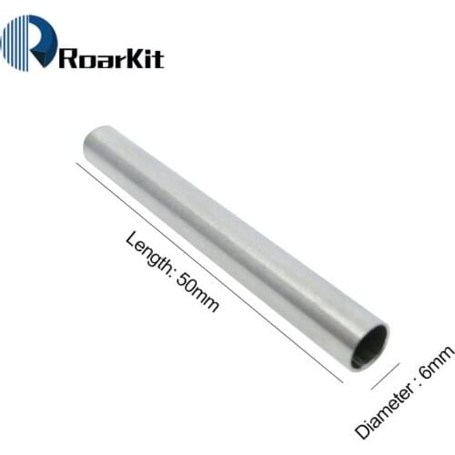 5pcs/lot Thermocouple / RTD / 6*50MM DS18B20/NTC encapsulated stainless steel tube steel head stainless steel tube