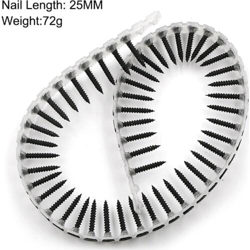 Automatic Screw Spike Chain Nail Gun Adapter Screw Gun for Electric Drill Woodworking Tools Cordless Power Drill Attachments D5