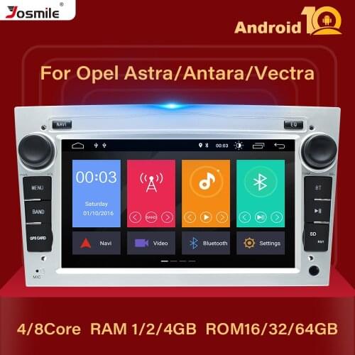 2 din Android 10 Car NODVD Player For Opel Vectra C Zafira B Corsa D C Astra H G J Vivaro Meriva Multimedia RadioGPS Navigation