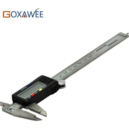 GOXAWEE Electronic Digital Caliper Gauge Micrometer 0-150mm Vernier Caliper Micrometer Stainless Steel Measuring Tools