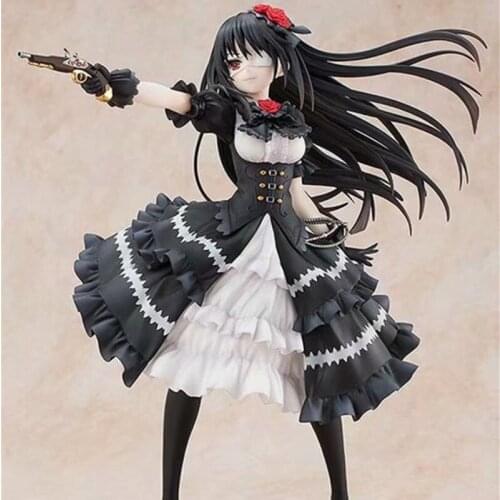 23cm DATE A LIVE 30th Anniversary Ver Tokisaki Kurumi nightmate Action figure toys doll Christmas gift