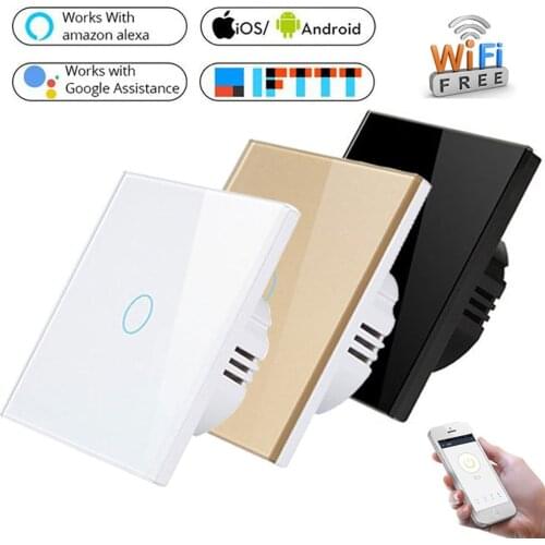 Graffiti wifi touch smart switch +RF433smart life voice audio alexa Google switch