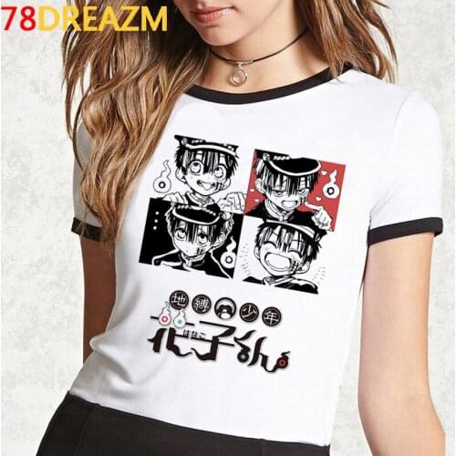Hot Japanese Anime Toilet Bound T Shirt Women Kawaii Summer Tops Hanako Kun Graphic Tees Harajuku Unisex Tshirt Female