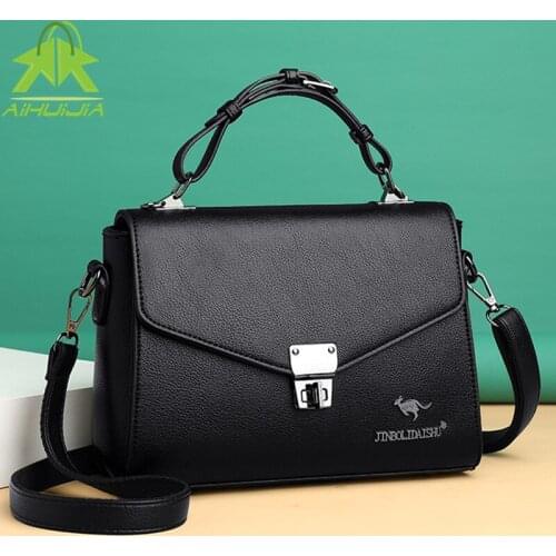 Fashion Luxurious Shoulder Bags Solid Color Womens Messenger Bag 2021 New High Quality Pu Leather All-match Travel Women Handbag