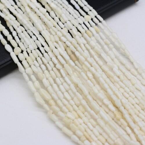 Natural Coral Beads Irregular Rectangle Coral Loose Beads Necklace Accessories Charms for Jewelry Making Bracelet Earrings Gift