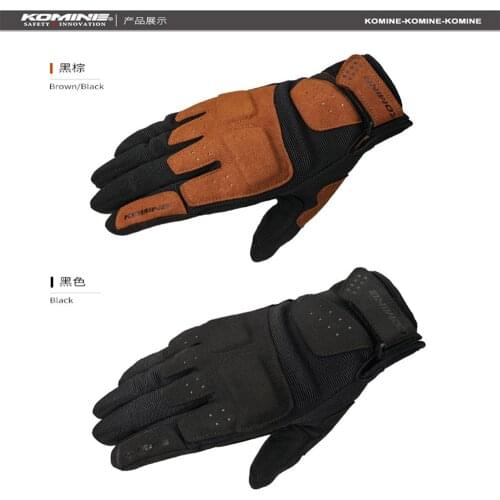 New GK227 Motorcycle Retro Reflective Gloves Cycling Locomotive Night Vision Reflective Protection Touch Screen Knight Gloves