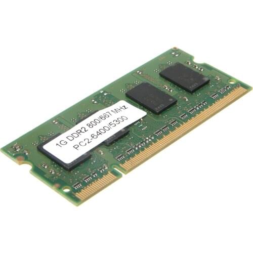 1PC 1GB DDR2 667MHz PC2 5300 Laptop PC DIMM 200-Pin Memory RAM NON ECC For Computer Components